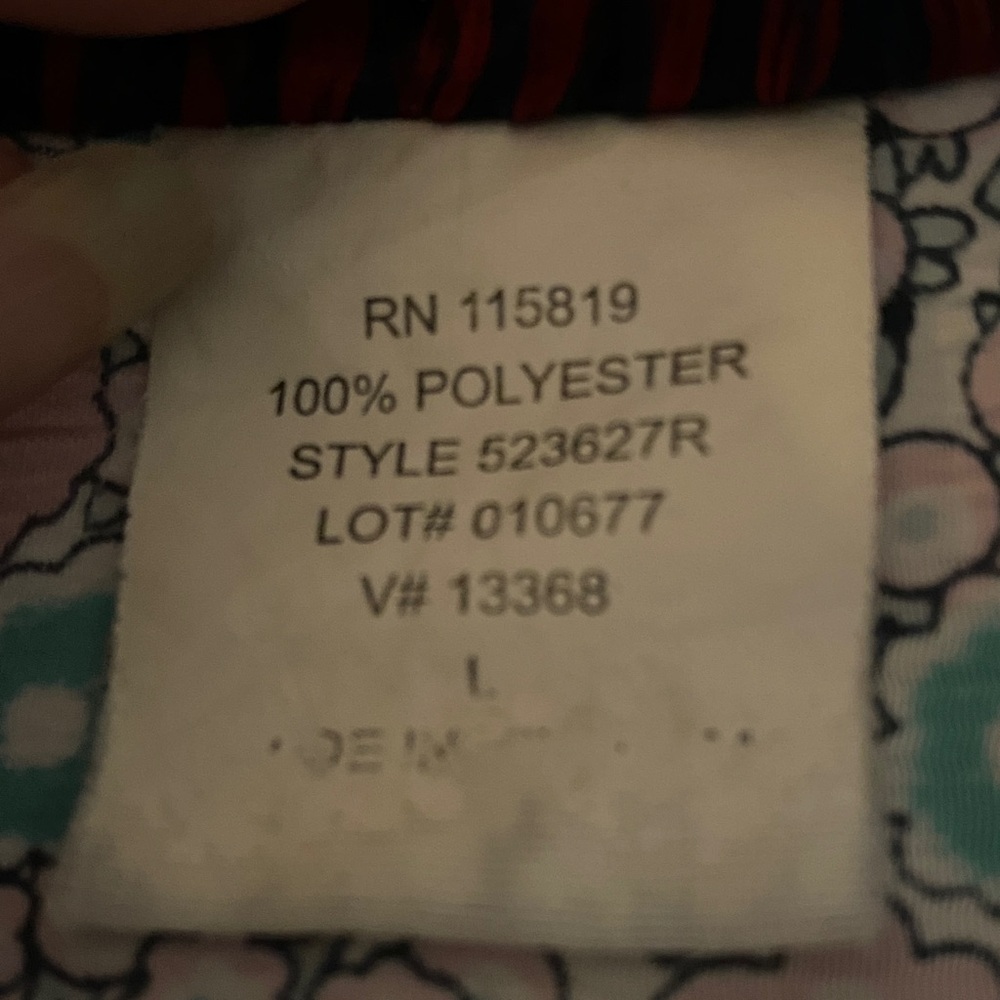 Donnkenny Women's Floral Blouse - Purple and Pink - Picture 4 of 4